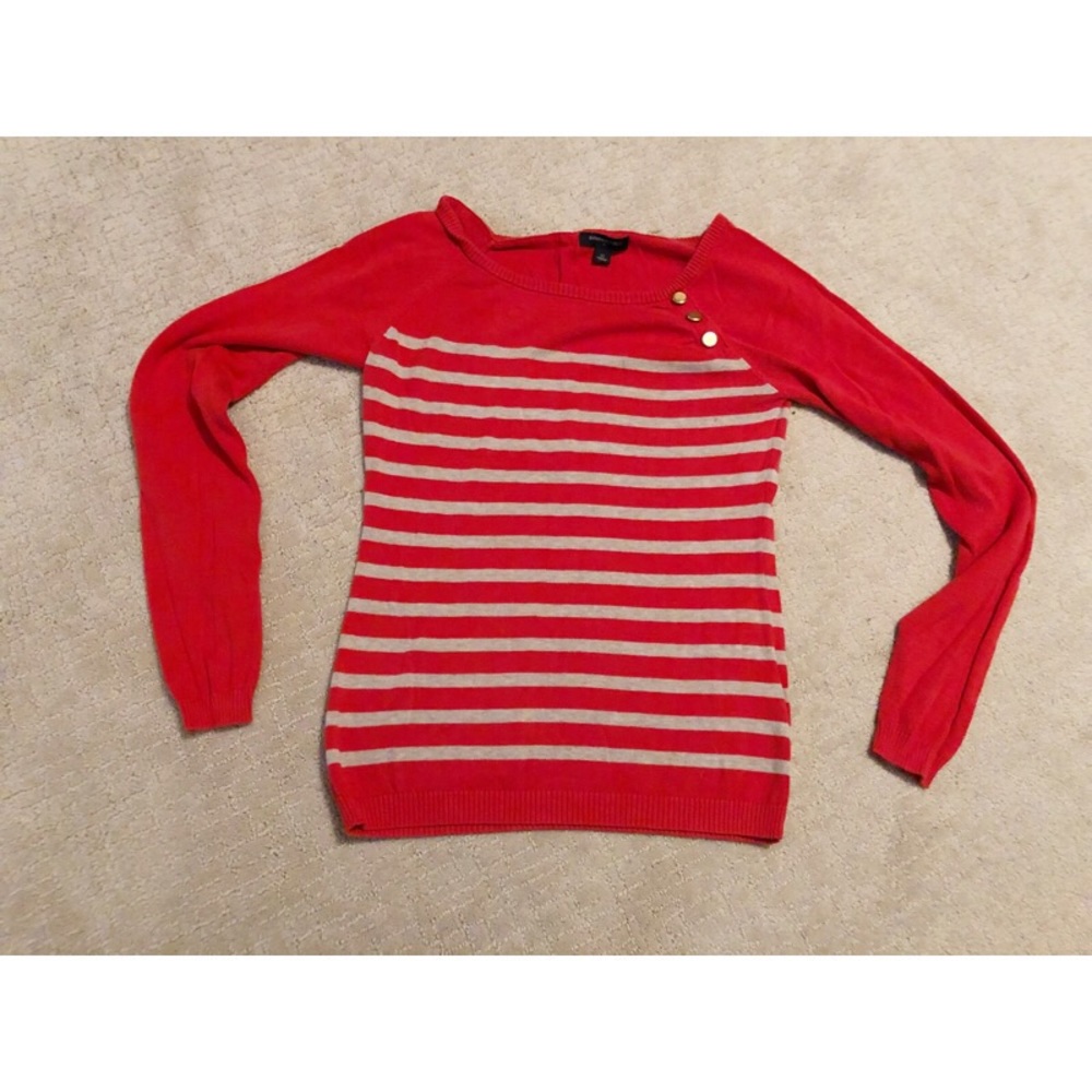 Orange Stripes Banana Republic Sweater